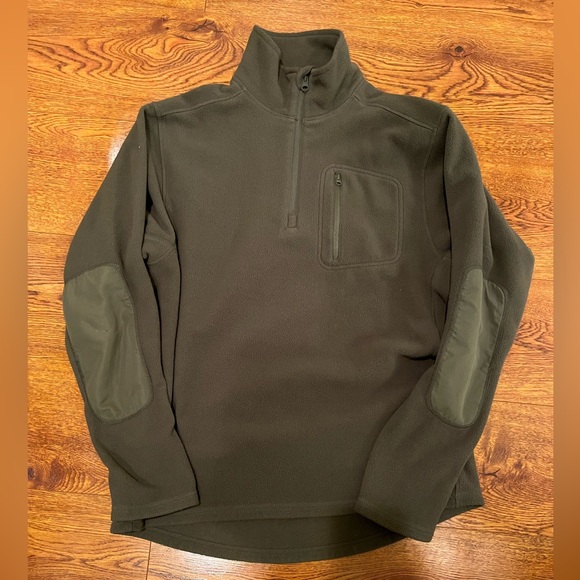 Condor 1/4 Zip Fleece Pullover Olive Drab - Picture 3 of 7